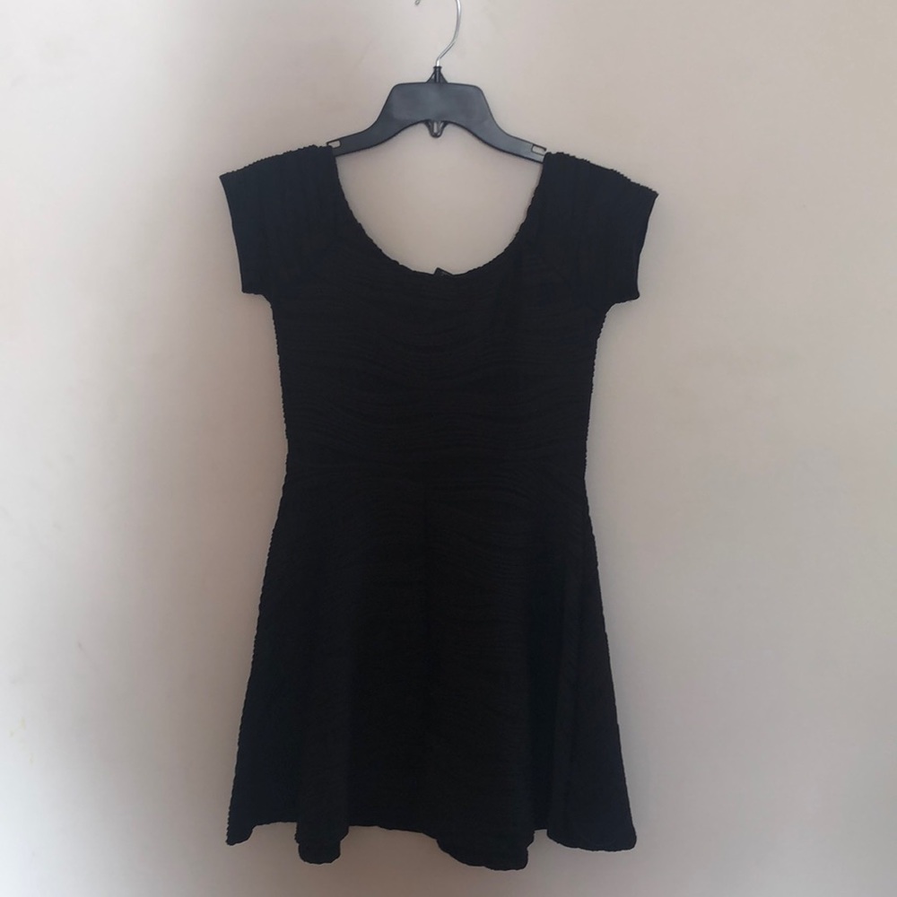 black dress
